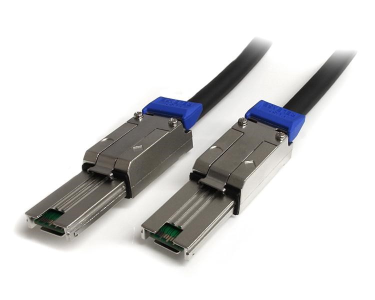 Photos - Cable (video, audio, USB) Startech.com 1m External Serial Attached SAS Cable - SFF-8088 to ISAS88881 