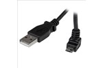 StarTech.com 1m Micro USB Cable - A to Up Angle Micro B