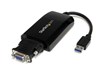 StarTech.com USB 3.0 to DVI / VGA External Video Card Multi Monitor Adaptor - 2048x1152