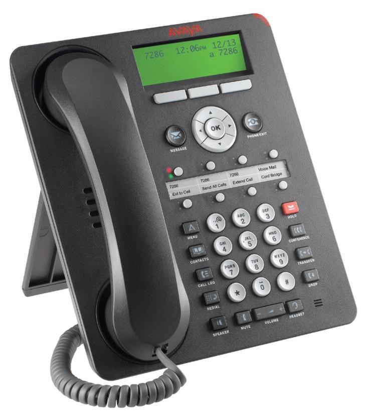 Avaya one-X 1608i IP Deskphone Value Edition (Dark Grey) - 700458540