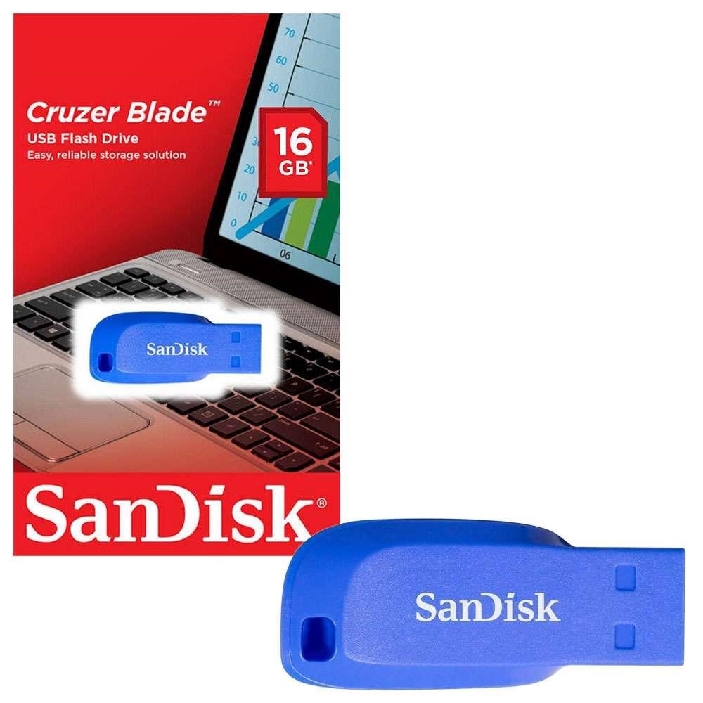 Sandisk Cruzer Blade 16GB USB 2.0 Drive SDCZ50C016GB35BE CCL