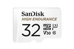SanDisk High Endurance 32GB microSDHC Memory Card with SD Adaptor