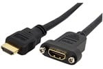 StarTech.com 3 feet Standard HDMI Cable for Panel Mount - F/M 