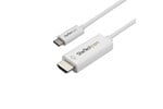 StarTech.com (2m) USB-C to HDMI Adaptor Cable 4K 60Hz (White)
