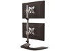 StarTech.com Vertical Dual-Monitor Stand (Silver/Black)