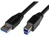 StarTech.com (10m) Active Type-A to Type-B USB 3.0 Cable (Black)