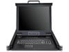 StarTech.com 1U (17 inch) 8-Port Folding Rackmount KVM Console (Black)