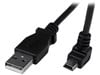 StarTech.com (2m) USB Type-A to USB Mini-B Adaptor Cable - Angled (Black)