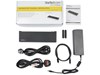 StarTech.com Triple-4K Monitor USB-C Docking Station for Laptops (Black/Silver)