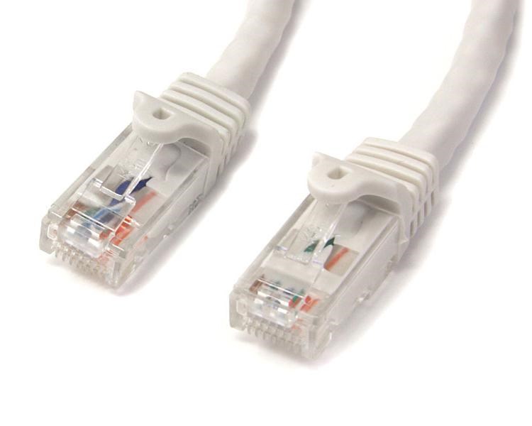 Photos - Ethernet Cable Startech.com 5m CAT6 Patch Cable  N6PATC5MWH (White)