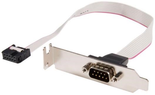 Photos - Cable (video, audio, USB) Startech.com 9 Pin Serial Male to 10 Pin Motherboard Header LP Slot PLATE9 