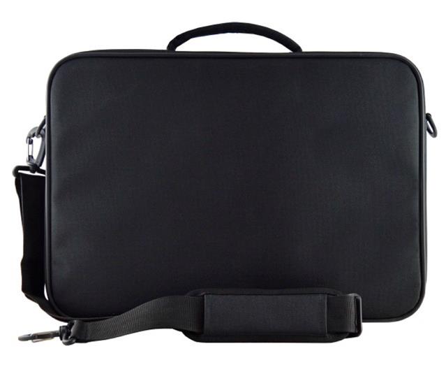 techair Black Laptop Shoulder Bag for 15-15.6 Inch Laptops techair Black Laptop Shoulder Bag for 15-15.6 Inch Laptops