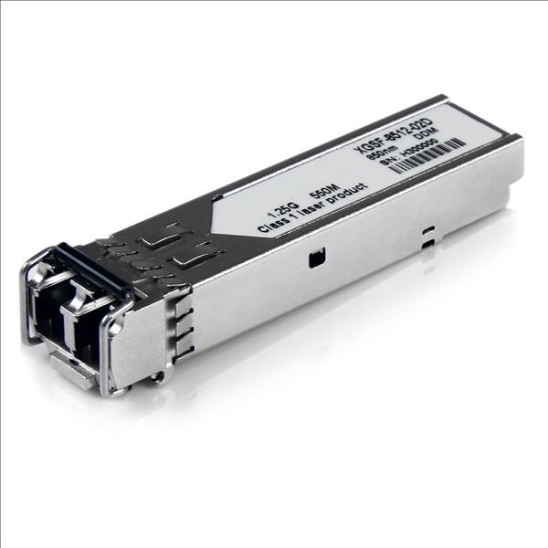 Photos - Other network equipment Startech.com StarTech Cisco Compatible Gigabit Fiber SFP Transceiver Module MM LC SFPGE 