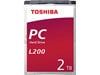 Toshiba L200 2TB SATA II 2.5" HDD