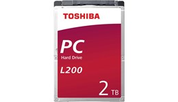 Toshiba L200 2TB SATA II 2.5" Hard Drive - 5400RPM, 128MB Cache