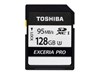 Toshiba Exceria Pro 128GB Class 10 SD Card 