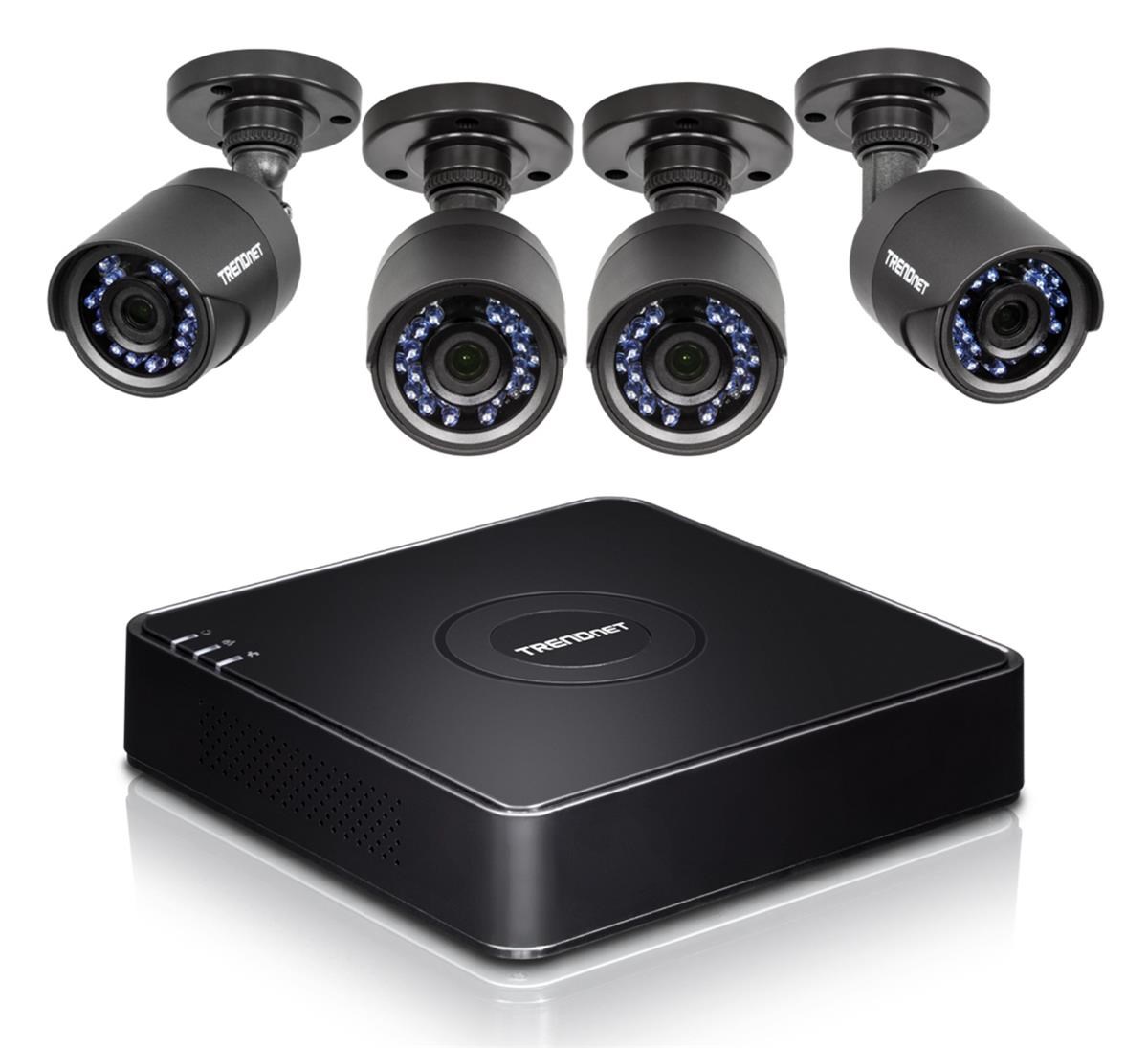 4Channel HD CCTV DVR Surveillance Kit (Black) Version v1.0R