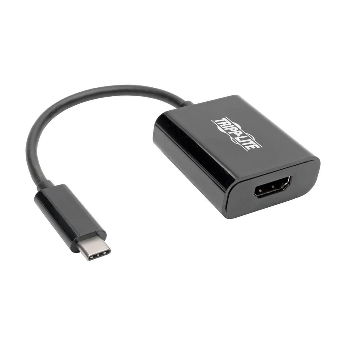 Image of Tripp Lite (0.15m) USB-C/Thunderbolt 3 to HDMI Adaptor (4K x 2K) @