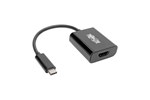Tripp Lite (0.15m) USB-C/Thunderbolt 3 to HDMI Adaptor (4K x 2K) @ 24/25/30Hz M/F (Black)