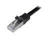 StarTech.com 0.5m CAT6 Patch Cable (Black)
