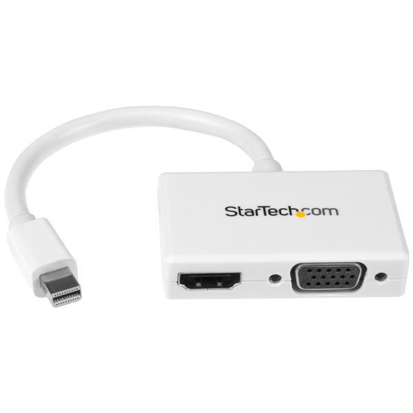 Photos - Cable (video, audio, USB) Startech.com Travel A/V Adaptor: 2-in-1 Mini DisplayPort to HDMI or MDP2HD 