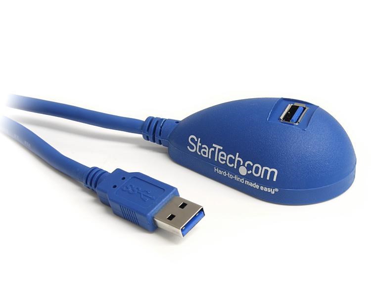 Photos - Cable (video, audio, USB) Startech.com  SuperSpeed USB 3.0 Extension Cable A to A - M/F USB3S (1.52m)