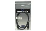 Manhattan Hi-Speed USB Extension Cable (1.8m) A Male / A Female (Black)