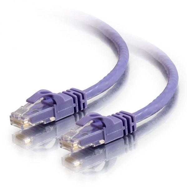 Photos - Ethernet Cable C2G Cables to Go 1m Patch Cable  83631 (Purple)
