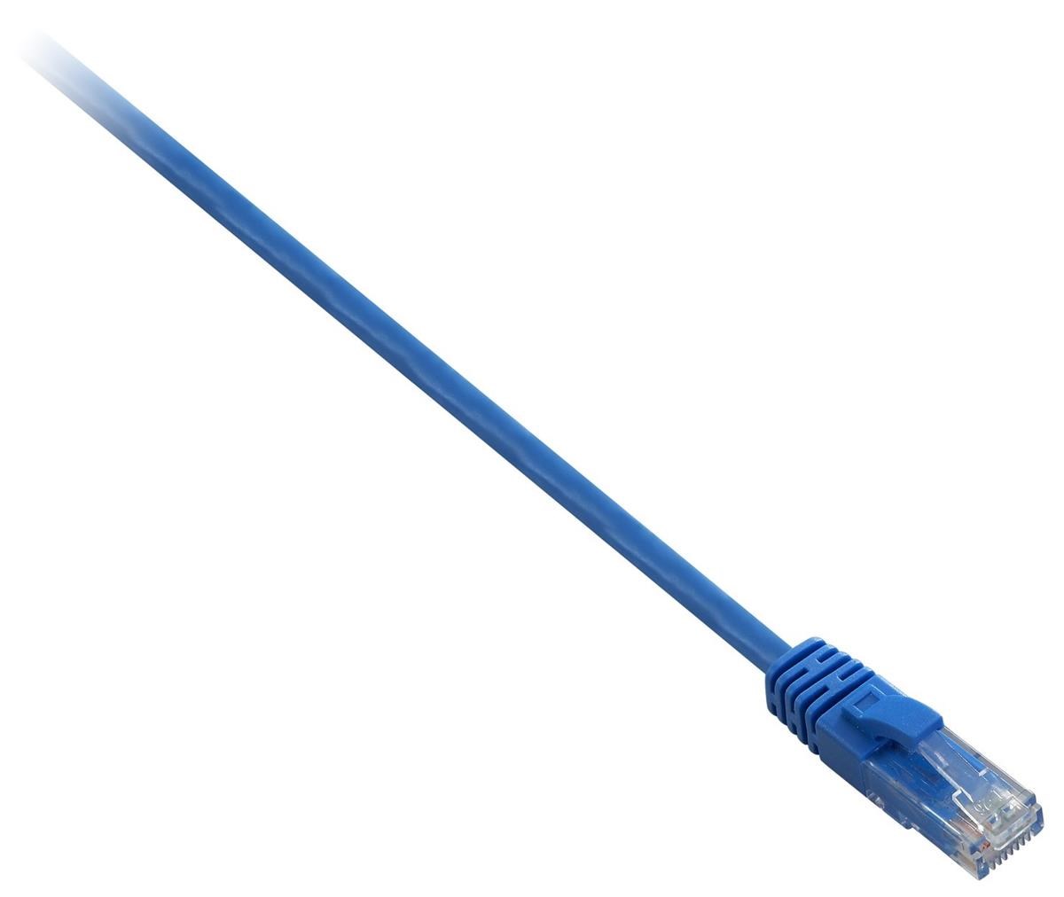 Photos - Ethernet Cable V7 2m CAT6 Patch Cable  V7CAT6UTP-02M-BLU-1E (Blue)