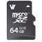 V7 64GB micro SDXC UHS-1 Memory Card for Smartphones and Tablets