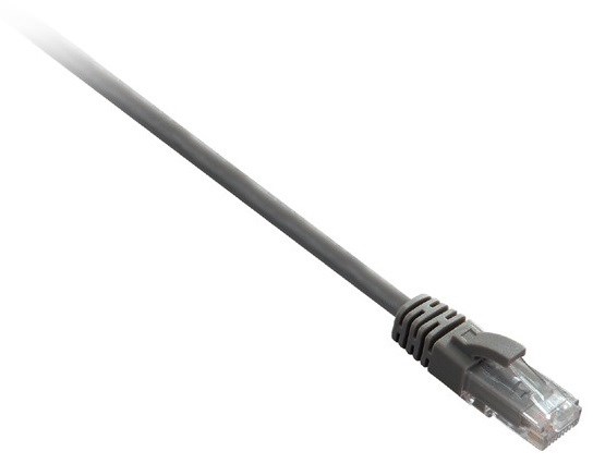 Photos - Ethernet Cable V7 2m CAT6 Patch Cable  V7CAT6UTP-02M-GRY-1E (Grey)