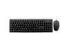 V7 USB Wired Keyboard and Mouse Desktop Combo (UK) PS2 Adaptor (English Layout)