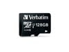 Verbatim 128GB Premium microSDXC Memory Card with Adaptor, U1, Class 10