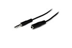 StarTech.com (2m) Slim 3.5mm Stereo Extension Audio Cable - M/F