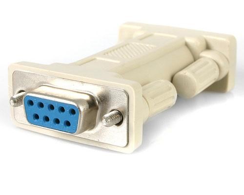 Photos - Cable (video, audio, USB) Startech.com DB9 RS232 Serial Null Modem Adaptor - F/F NM9FF 