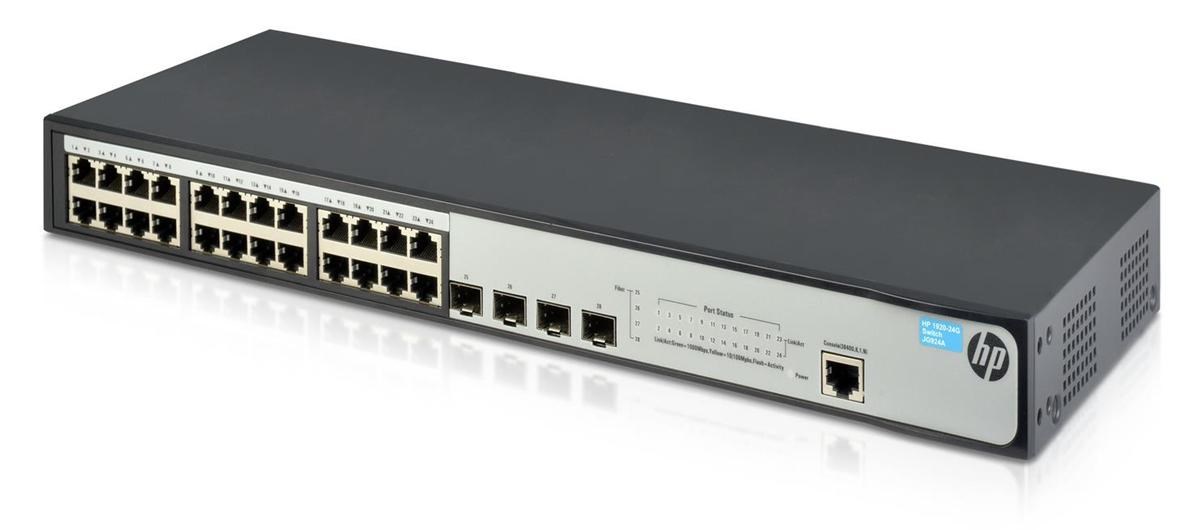 HP 1920 Series 24Port Gigabit PoE Switch JG926A CCL Computers