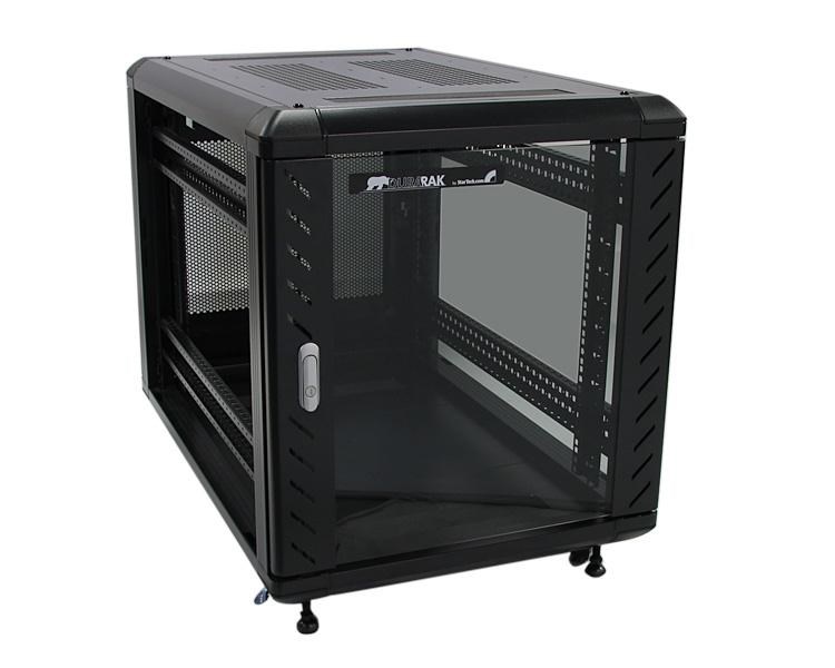 Photos - Other Components Startech.com 12U 36 inch Knock-Down Server Rack Cabinet with Casters RK123 