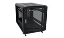 StarTech.com 12U 36 inch Knock-Down Server Rack Cabinet with Casters