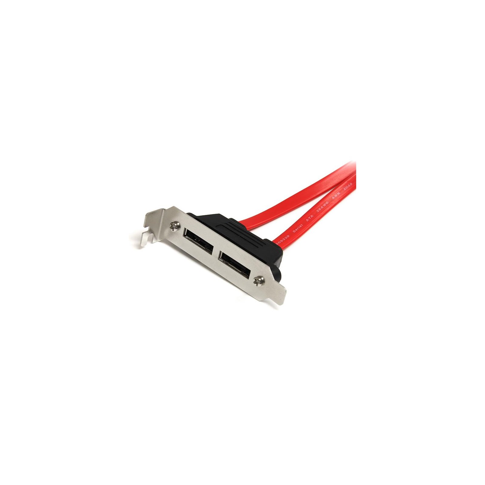Low Profile SATA to eSATA Plate Adaptor (2x) Serial ATA