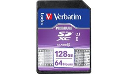 Verbatim SD SDXC (128GB) Memory Card Class 10 10MB/s 