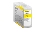 Epson T8504 (80ml) UltraChrome HD Yellow Ink Cartridge for SureColor SC-P800 Photo Printer