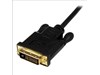 StarTech.com 3 feet Mini DisplayPort to DVI Adaptor Converter Cable - Mini DisplayPort to DVI 1920x1200 - Black