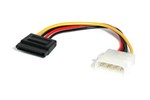 StarTech.com (15.24cm) 4-pin Molex to SATA Power Cable Adaptor