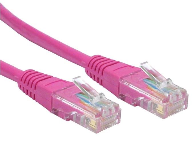 Our Choice Pink Cat5e Patch Cable (Pink) 0.5M