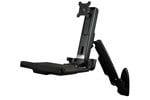 StarTech.com Wall-Mounted Adjustable Single Monitor Sit-Stand Desk (Black)