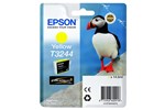 Epson Puffin T3244 (14ml) Ultrachrome Hi-Gloss2 Yellow Ink Cartridge for SureColor SC-P400 Printer