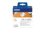 Brother DK Labels DK-11202 (62mm x 100mm) Shipping Labels on a Roll (300 Labels)
