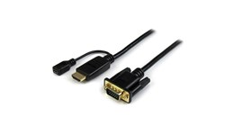 StarTech.com (6 feet) HDMI to VGA Active Converter Cable - HDMI to VGA Adaptor - 1920x1200 or 1080p