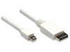 Manhattan Mini DisplayPort Monitor Cable (2m) Male / Mini Male (White)