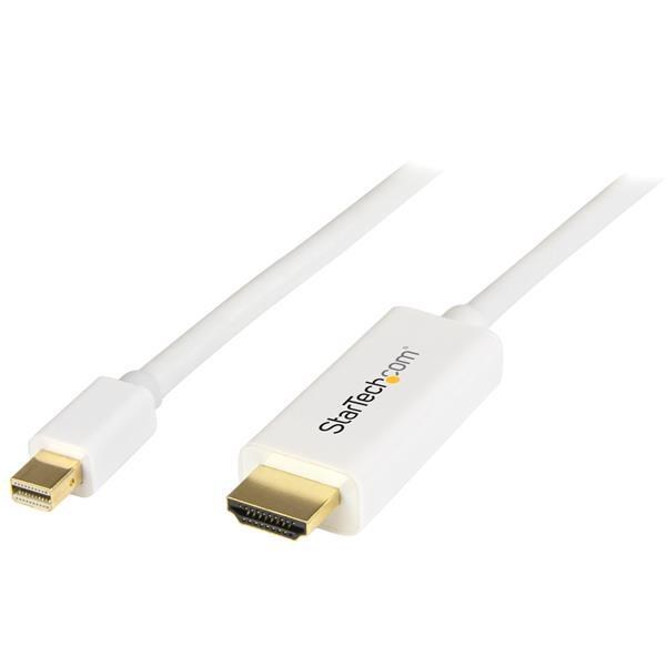 Photos - Cable (video, audio, USB) Startech.com  Mini DisplayPort to HDMI Converter Cable - 4K MDP (6 feet/2m)